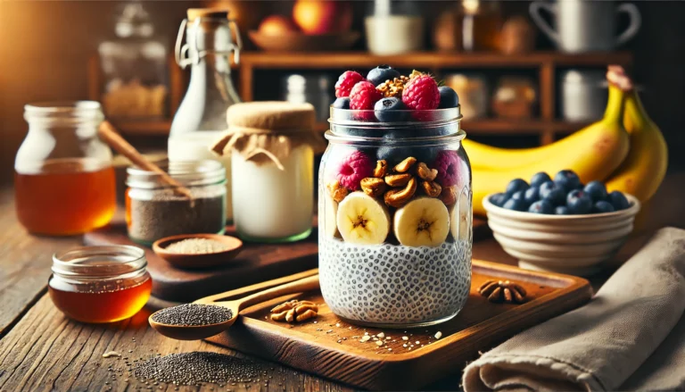 5 Simple Steps To Make Overnight Chia Pudding